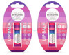 Ben and Anna Lip Balm Raspberry - Pack of 2 (6g each)