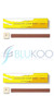 Nippon Kodo Scentsual Incense Sparkling Gold Yuzu - Pack of 2 (30 Sticks each)