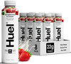 HUEL Ready-to-Drink Strawberries & Cream - Pack of 8 (500ml each)