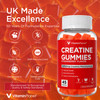 Vitamin Planet Creatine Monohydrate Gummies Strawberry - 45 Gummies
