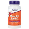 Now Foods Mega D-3 & MK-7 - 120 Capsules