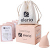 Eleria Pink Period Menstrual Cup Medical Grade Silicone - 20ml