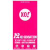 XO! Hi-Sensation CO2-Neutral Natural Latex Condoms - Pack of 12