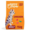 Edgard and Cooper Cat Dry Food Adult Cat Kibble Chicken - 750g