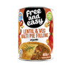 Free & Easy Organic Lentil Balti Pie Filling - 400g