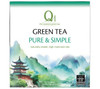 Qi Green Tea Pure and Simple - 80 Tea Bags