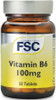 FSC Vitamin B6 100mg - 60 Tablets
