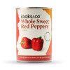 Cooks & Co Sweet Red Peppers - 390g