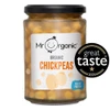 Mr Organic Chickpeas in Glass Jar - 350g