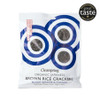 Clearspring Organic Brown Rice Crackers Black Sesame & Tamari - 40g