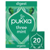 Pukka Herbs Digest Three Mint Organic Tea - 20 Tea Bags