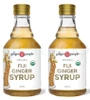 The Ginger People Organic Fiji Ginger Syrup - 237ml (Pack of 2)