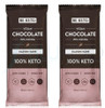 BeKeto Vegan Keto Chocolate + MCT Oil Classic Dark - 80g (Pack of 2)
