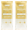 BeKeto Vegan Keto Chocolate + MCT Oil Crunchy Almond - 80g (Pack of 2)