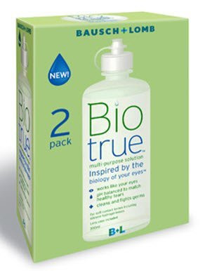 Biotrue multipurpose contact lens solution 2 x 300ml pack Blukoo