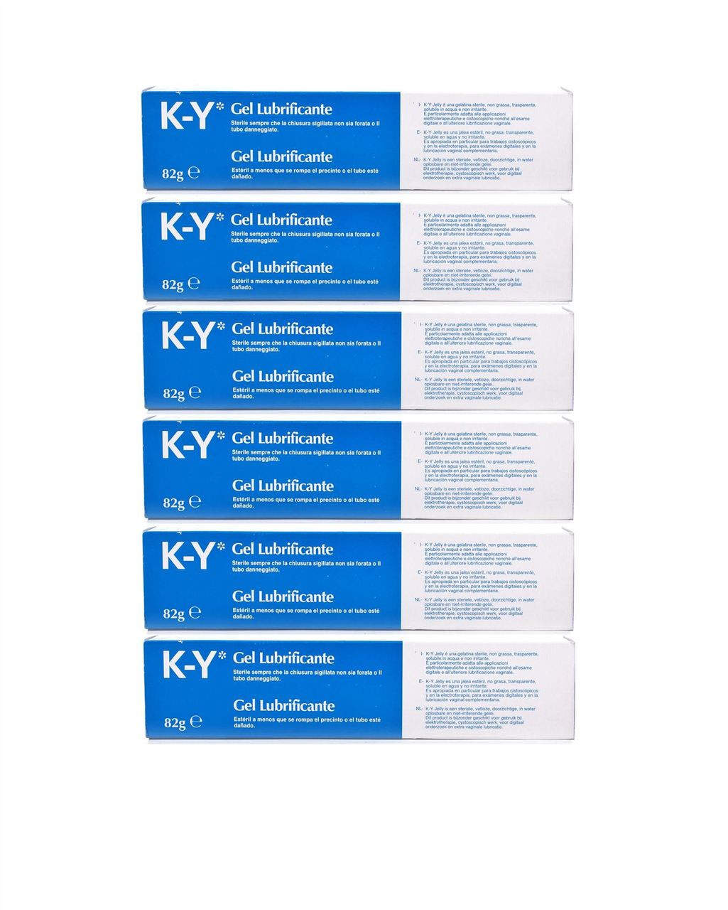 K-Y Jelly Personal Lubricant - 82g (Pack of 6) | Blukoo