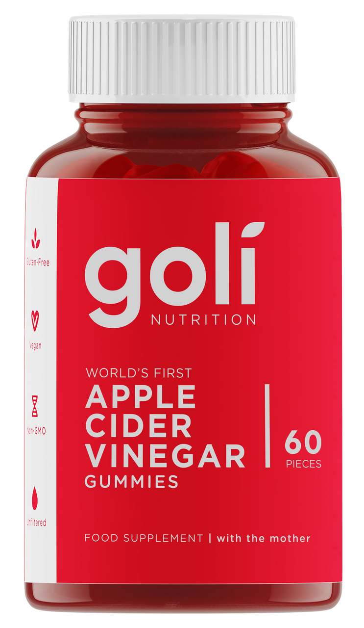 Goli Nutrition Apple Cider Vinegar Gummies - 60 Gummies | Blukoo