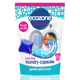Ecozone Non Bio Laundry Liquid Capsules - 20 Capsules Ecozone Non Bio Laundry Liquid Capsules - 20 Capsules