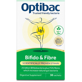 Optibac Probiotics Bifidobacteria & Fibre - 30 Sachets x 6g