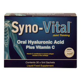 Syno Vital Oral Hyaluronic Acid Plus Vitamin C - 30x5ml Sachets Syno Vital Oral Hyaluronic Acid Plus Vitamin C - 30x5ml Sachets