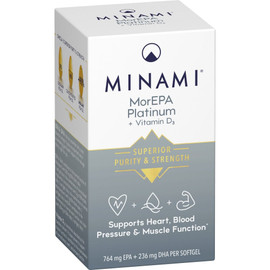 Minami Nutrition MorEPA Platinum - 60 Softgels Minami Nutrition MorEPA Platinum - 60 Softgels