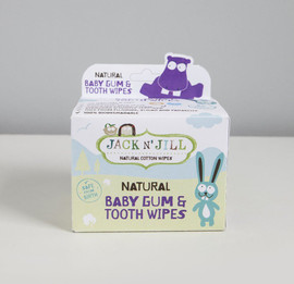 Jack N Jill Natural Baby Gum & Tooth Wipes - 25 Wipes Jack N Jill Natural Baby Gum & Tooth Wipes - 25 Wipes