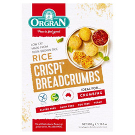 Orgran All Purpose Rice Breadcrumbs - 300g Orgran All Purpose Rice Breadcrumbs - 300g