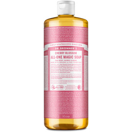Dr Bronner Cherry Blossom All-One Magic Soap - 945ml Dr Bronner Cherry Blossom All-One Magic Soap - 945ml