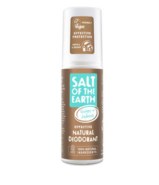 Salt of the Earth Ginger & Jasmine Deodorant Spray - 100ml Salt of the Earth Ginger & Jasmine Deodorant Spray - 100ml