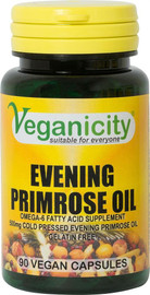 Veganicity Evening Primrose Oil 500mg - 90 Capsules Veganicity Evening Primrose Oil 500mg - 90 Capsules