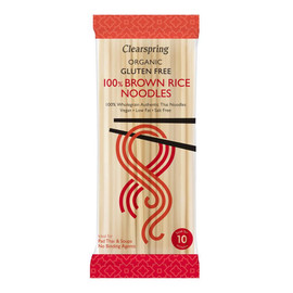 Clearspring Organic Gluten-Free Brown Rice Noodles - 200g Clearspring Organic Gluten-Free Brown Rice Noodles - 200g