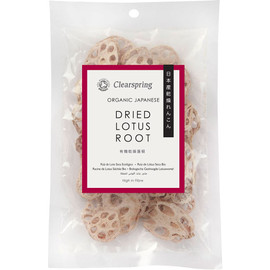 Clearspring Organic Japanese Dried Lotus Root Slices - 30g Clearspring Organic Japanese Dried Lotus Root Slices - 30g