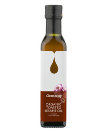 Clearspring Organic Toasted Sesame Oil - 250ml Clearspring Organic Toasted Sesame Oil - 250ml