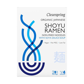 Clearspring Organic Shoyu Ramen with Soya Sauce Soup - 210g Clearspring Organic Shoyu Ramen with Soya Sauce Soup - 210g