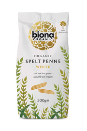 Biona Organic Spelt White Penne - 500g Biona Organic Spelt White Penne - 500g