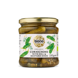 Biona Organic Cornichons - 330g Biona Organic Cornichons - 330g