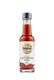 Biona Organic Hot Pepper Sauce - 140ml