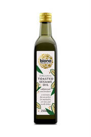 Biona Organic Cold Pressed Toasted Sesame Oil - 250ml Biona Organic Cold Pressed Toasted Sesame Oil - 250ml