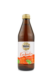 Biona Organic Ginger Lime Kombucha - 330ml (Pack of 2) Biona Organic Ginger Lime Kombucha - 330ml (Pack of 2)
