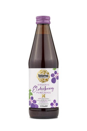 Biona Organic Pure Elderberry Juice - 330ml Biona Organic Pure Elderberry Juice - 330ml
