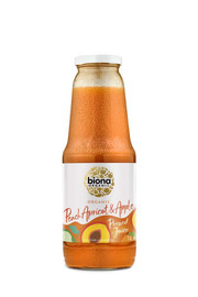 Biona Organic Peach Apricot & Apple Juice - 1L