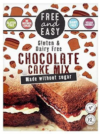 Free & Easy Chocolate Cake Mix - 350g Free & Easy Chocolate Cake Mix - 350g