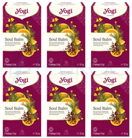 Yogi Tea Soul Balm - 17 Bags (Pack of 6)