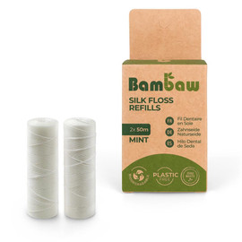 Bambaw Silk Floss Refills - Mint Bambaw Silk Floss Refills - Mint