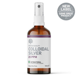 Nature's Greatest Secret Colloidal Silver 20 PPM Spray - 100ml Nature's Greatest Secret Colloidal Silver 20 PPM Spray - 100ml