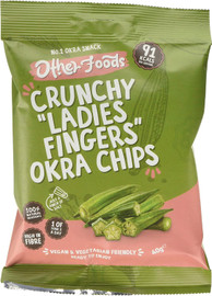 Other Foods Crunchy Ladies Fingers Okra 40g (Pack of 6) Other Foods Crunchy Ladies Fingers Okra 40g (Pack of 6)