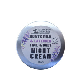 Goats of the Gorge Goats Milk Night Skin Cream Lavender - 50ml