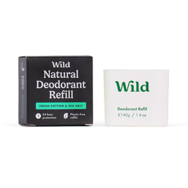 Wild Fresh Cotton & Sea Salt Deo Refill - 40g