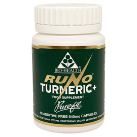 Bio Health Runo Turmeric+ 540mg - 60 Capsules Bio Health Runo Turmeric+ 540mg - 60 Capsules