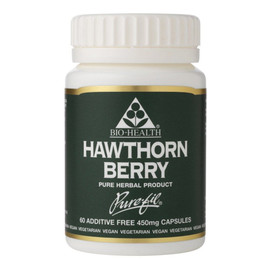 Bio Health Hawthorn Berry 450mg - 60 Capsules Bio Health Hawthorn Berry 450mg - 60 Capsules